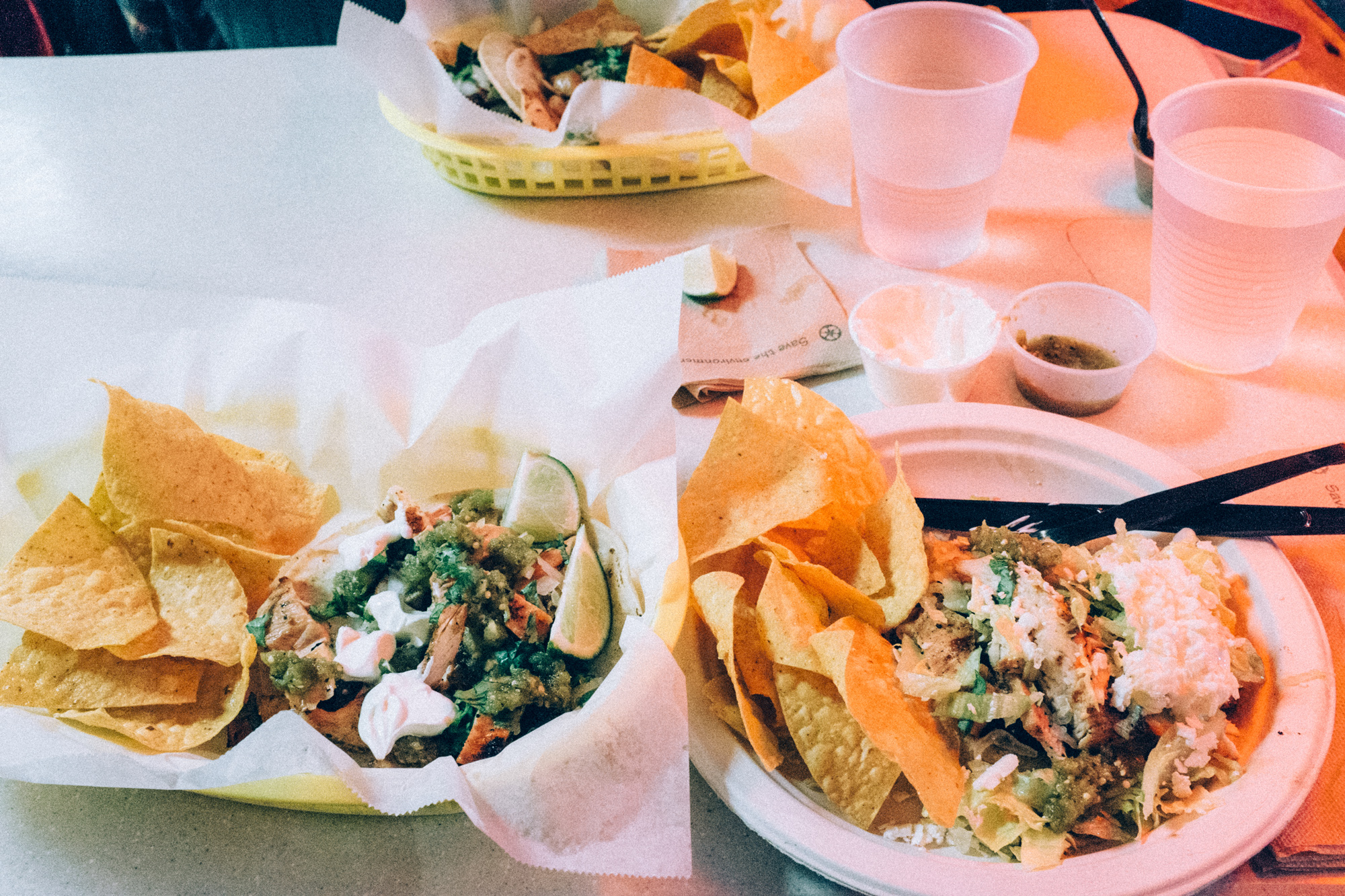Always ending long walks with tacos. Taco Trio is the best.