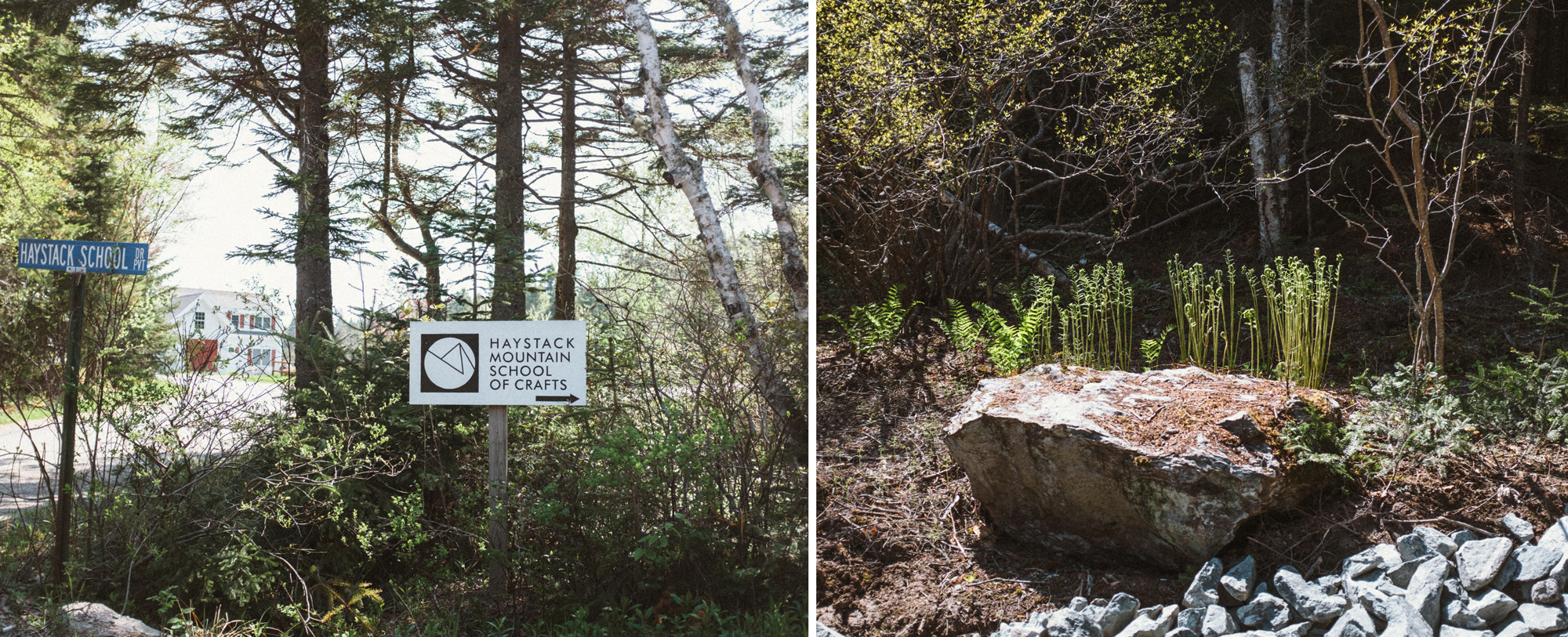 We went to check out Haystack Mountain School of Crafts in Deer Isle, ME.